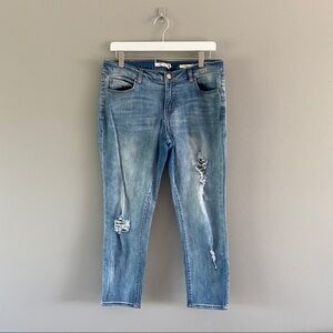 Wild Blue Skinny Jeans Blue Sz 11